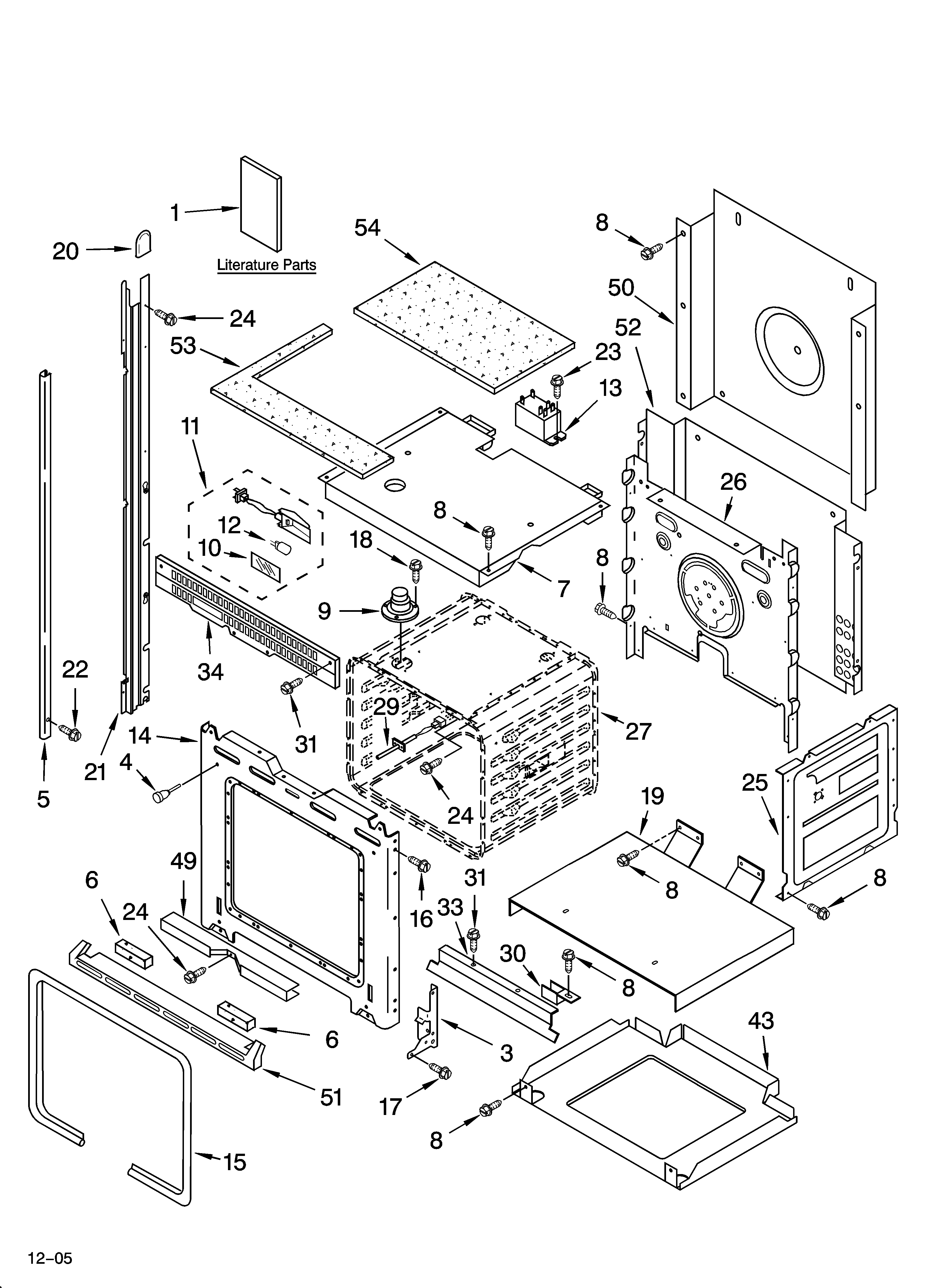 OVEN PARTS