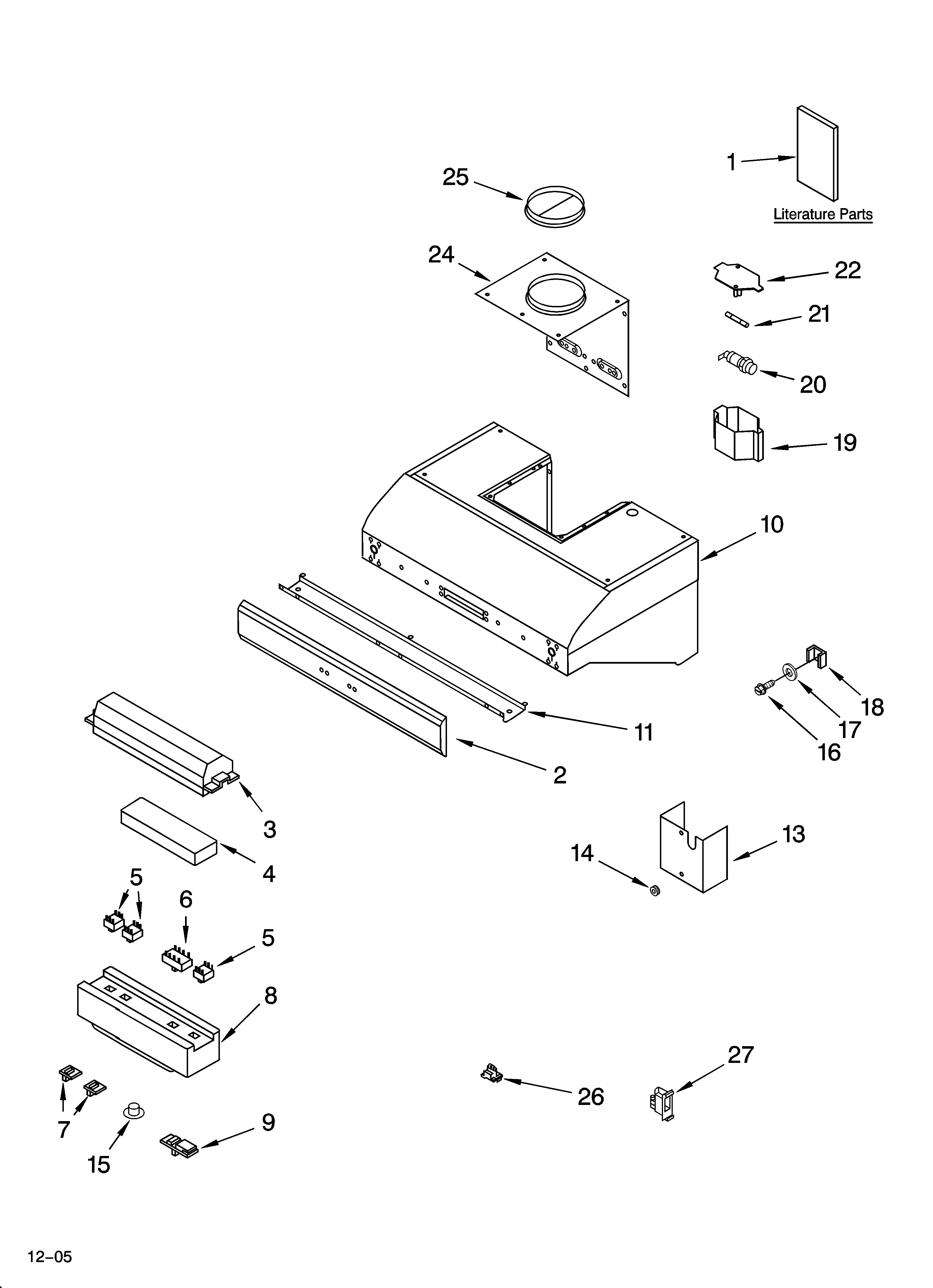 HOOD PARTS