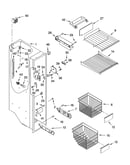 Freezer liner parts