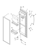 Refrigerator door parts