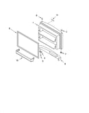 Freezer door parts