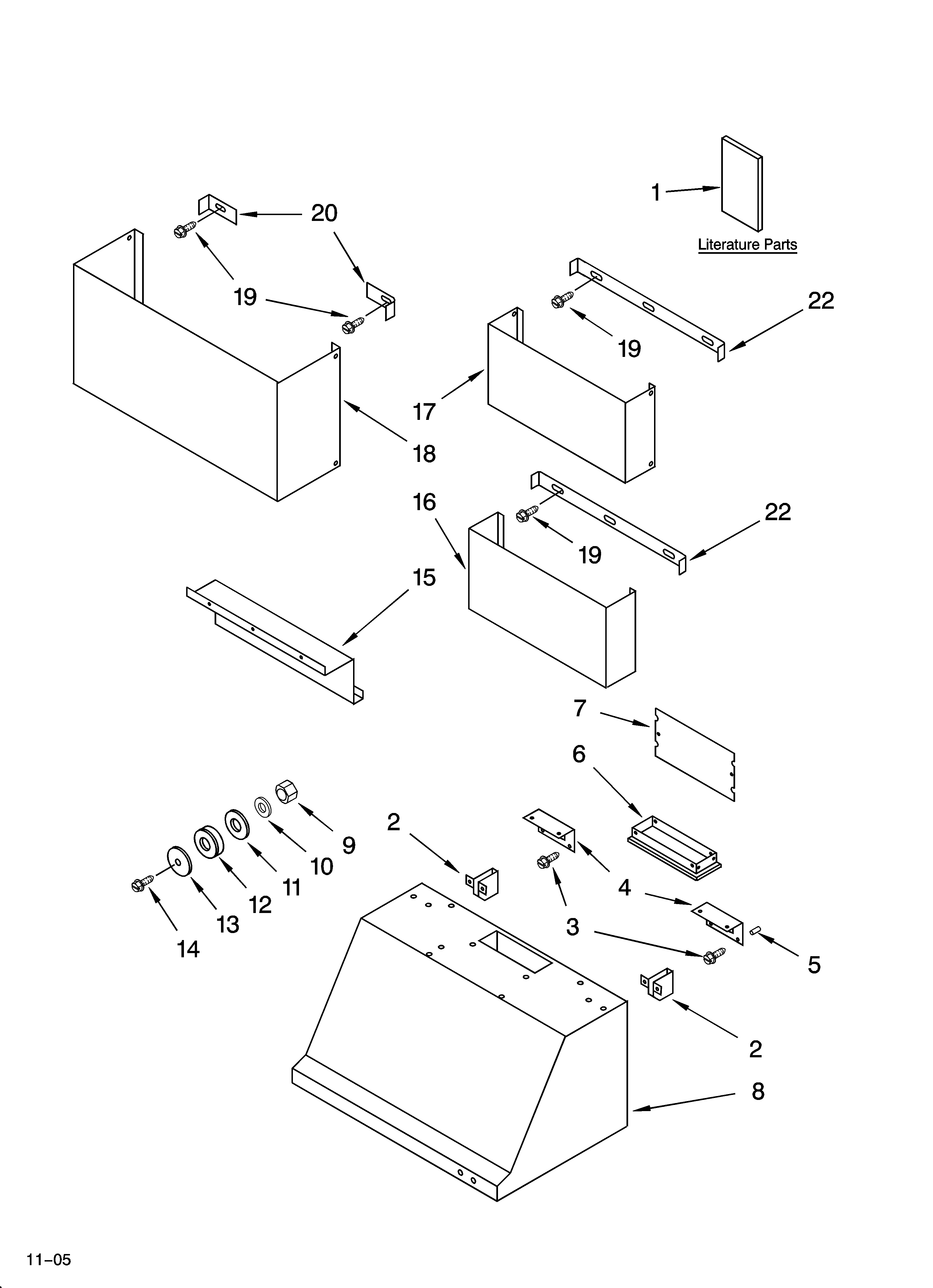 HOOD PARTS