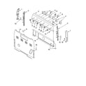Whirlpool RF303PXKW4 control panel parts diagram