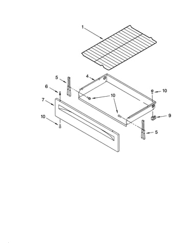 Drawer & broiler parts