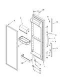 Refrigerator door parts