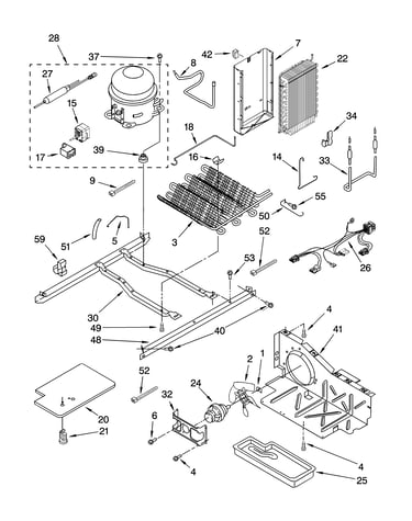 Unit parts, optional parts (not included)