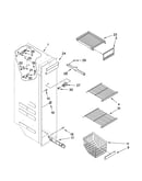Freezer liner parts