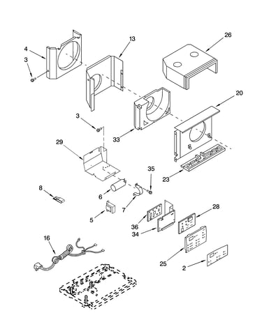 Air flow and control parts