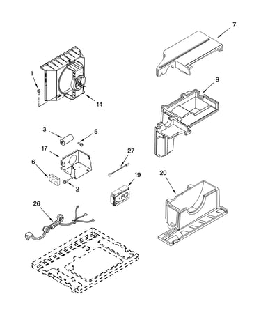 Air flow and control parts