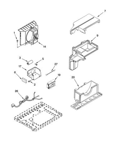 Air flow and control parts
