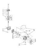 Brake, clutch, gearcase, motor and pump parts