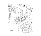 Crosley CEDS563RB1 cabinet parts diagram