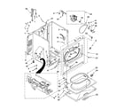 Crosley CGDS563RQ1 cabinet parts diagram