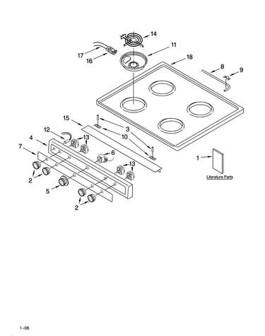 Cooktop parts