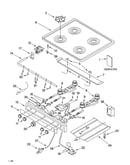 Cooktop and mandifold parts