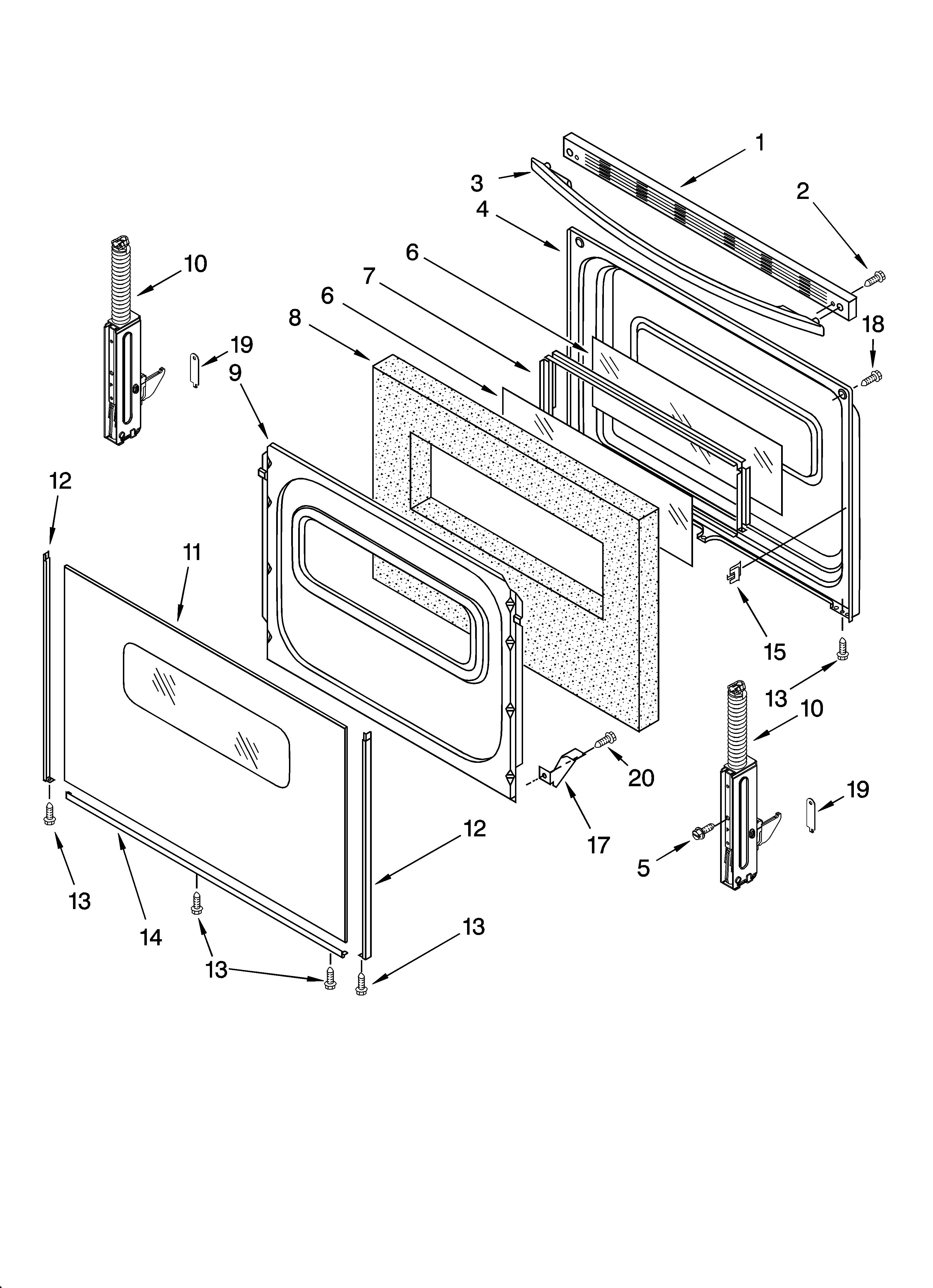 Door parts, optional parts