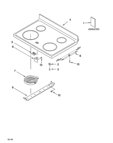 Cooktop parts