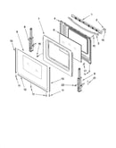 Door parts, optional parts (not included)