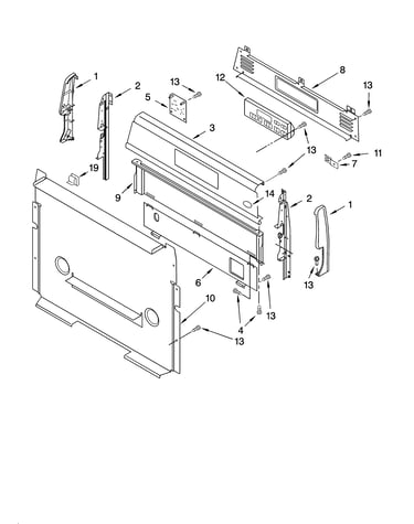 Control panel parts