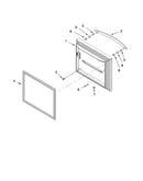 Freezer door parts