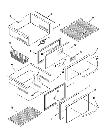 Drawer parts