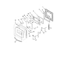 KitchenAid KDRP467KSS09 oven door parts diagram