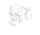 KitchenAid KDRP467KSS09 chassis parts, optional parts diagram