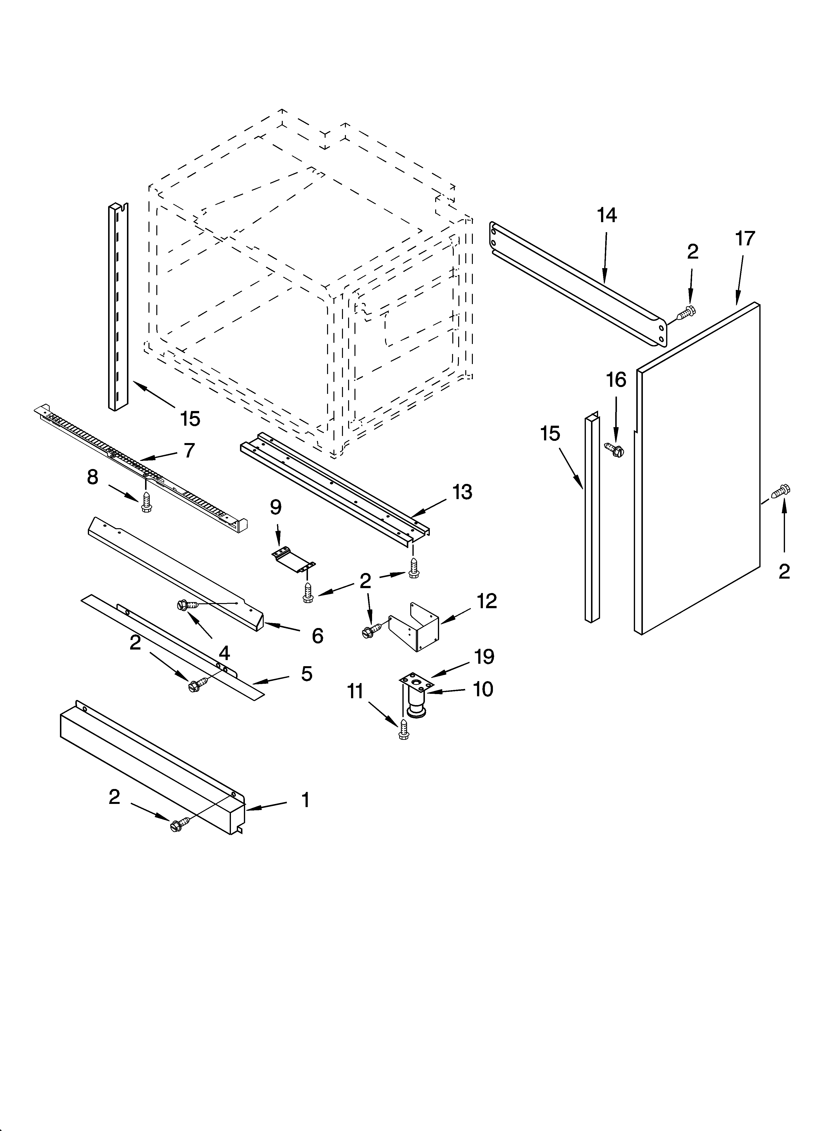Chassis parts, optional parts