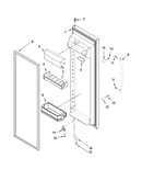 Refrigerator door parts