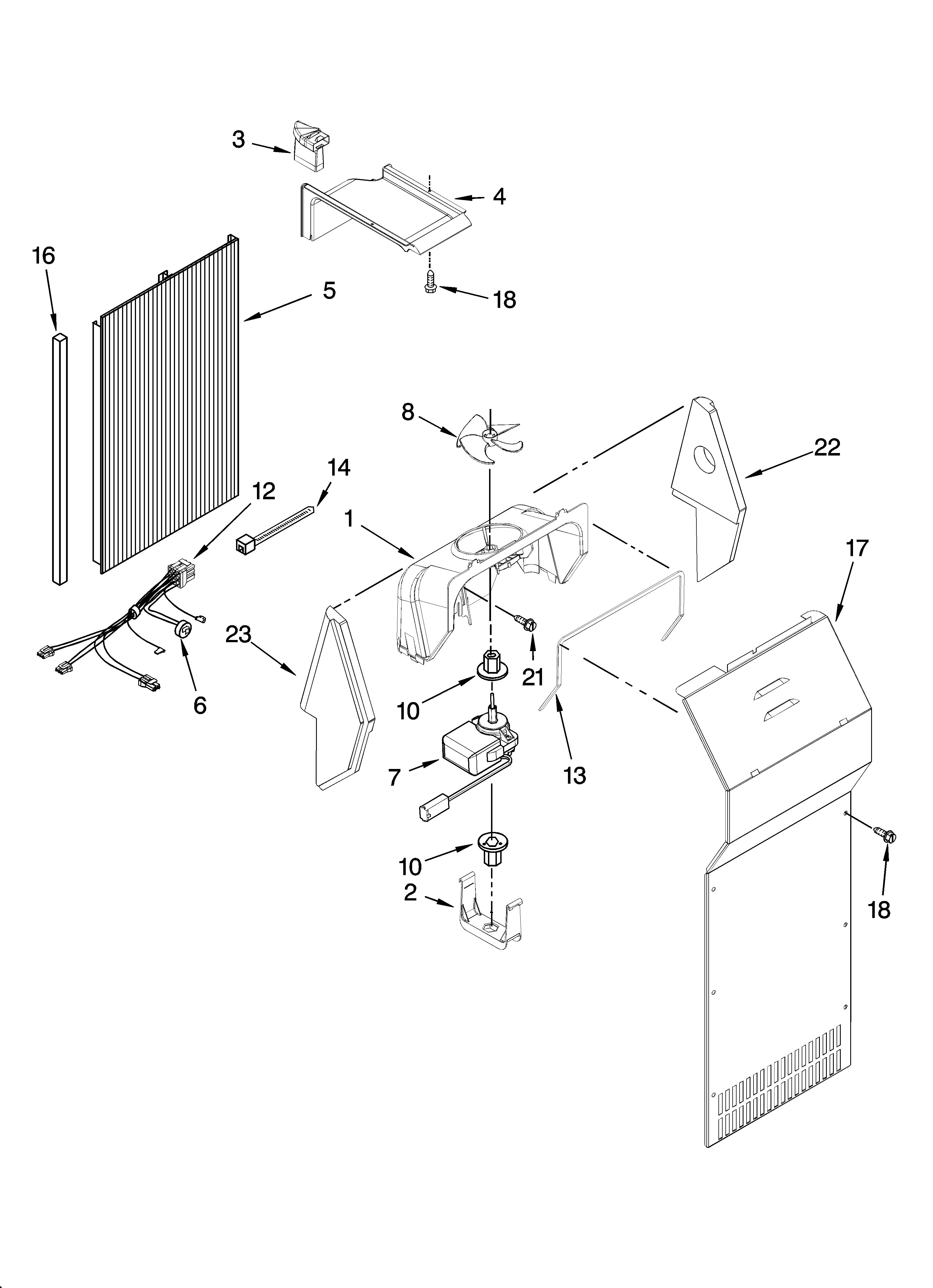 Air flow parts