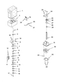 Motor and ice container parts