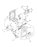 Dispenser front parts