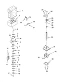Motor and ice container parts