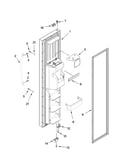 Freezer door parts