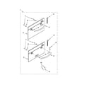 KitchenAid KUDD01DPPA1 pro line series drawer and panel parts diagram