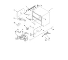 KitchenAid KUDD01DPPA1 cabinet parts diagram