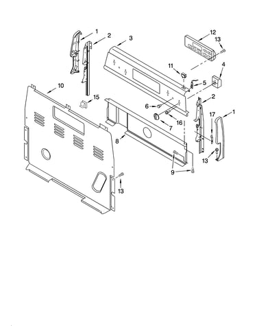 Control panel parts