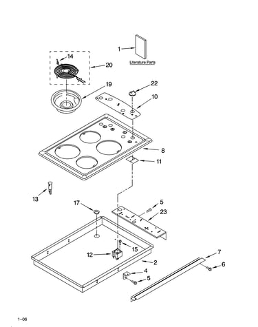 Cooktop parts