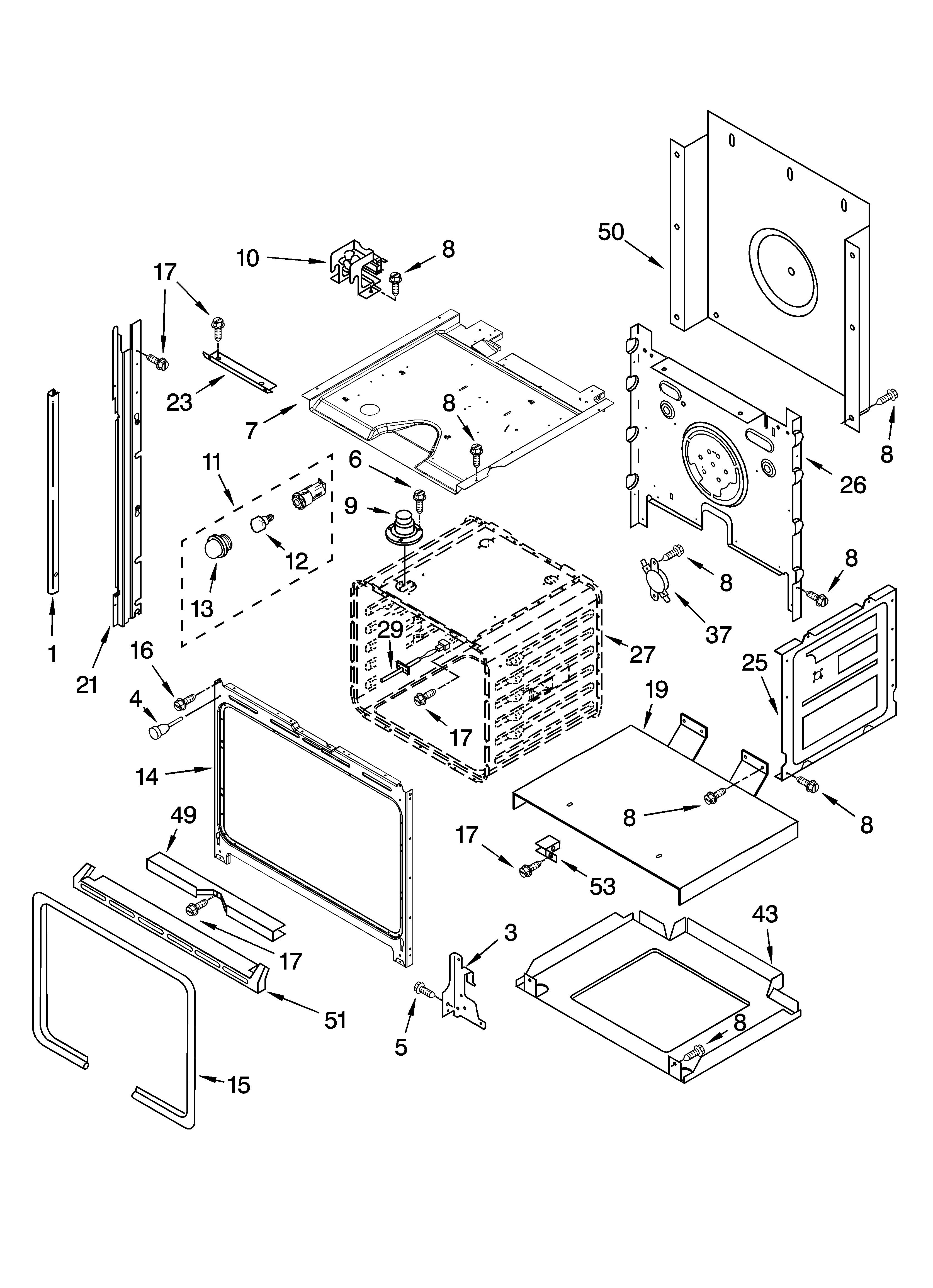 Oven parts