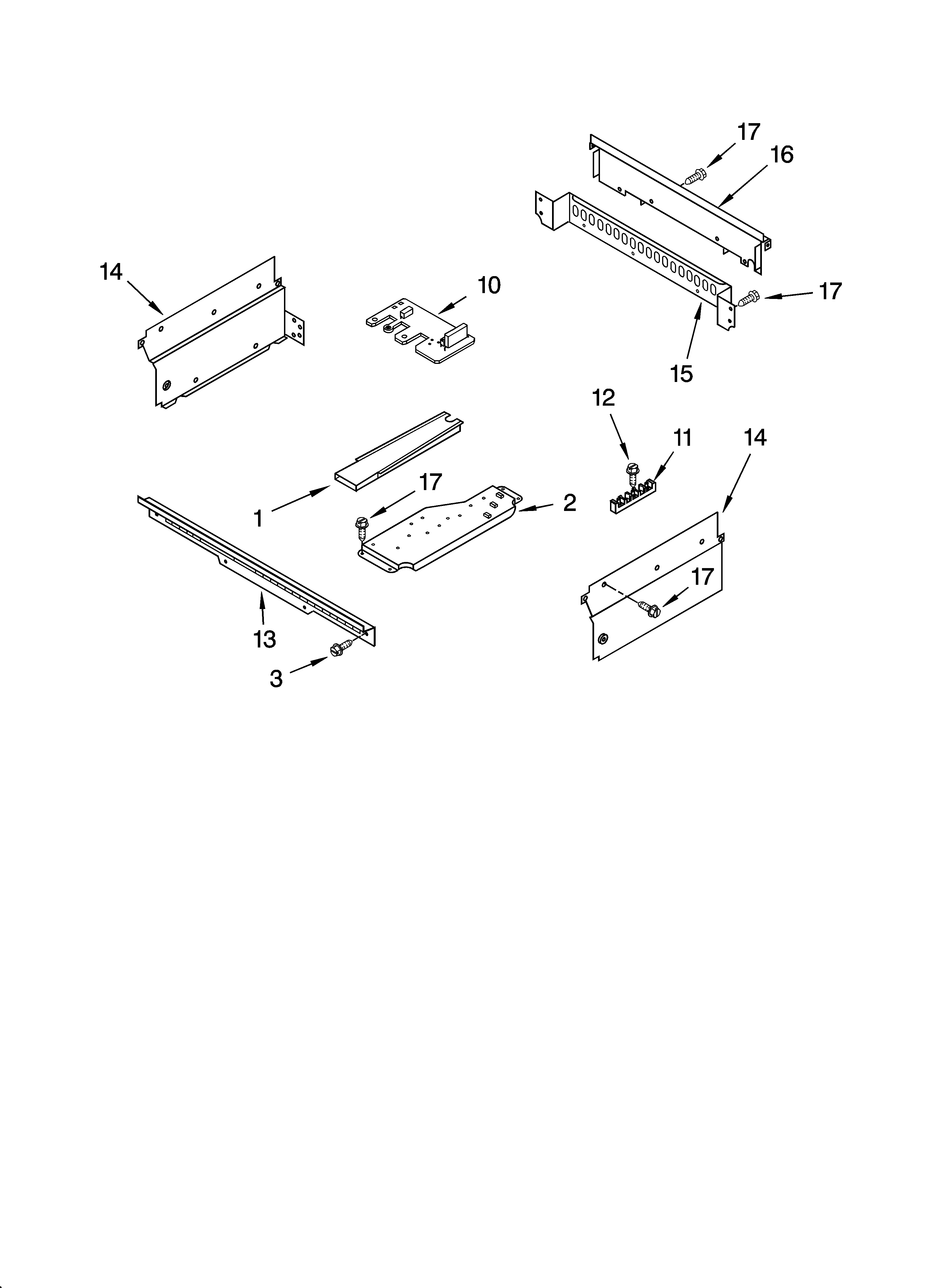 Top venting parts, optional parts
