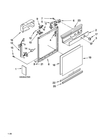 Frame and console parts