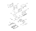 Whirlpool ACQ058PS0 air flow and control parts diagram