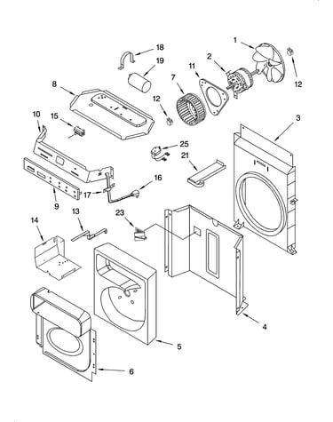 Air flow and control parts
