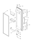 Refrigerator door parts