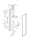Freezer door parts