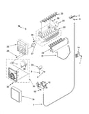 Icemaker parts, optional parts (not included)