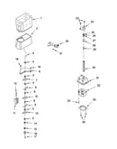 Motor and ice container parts