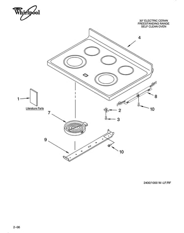Cooktop parts