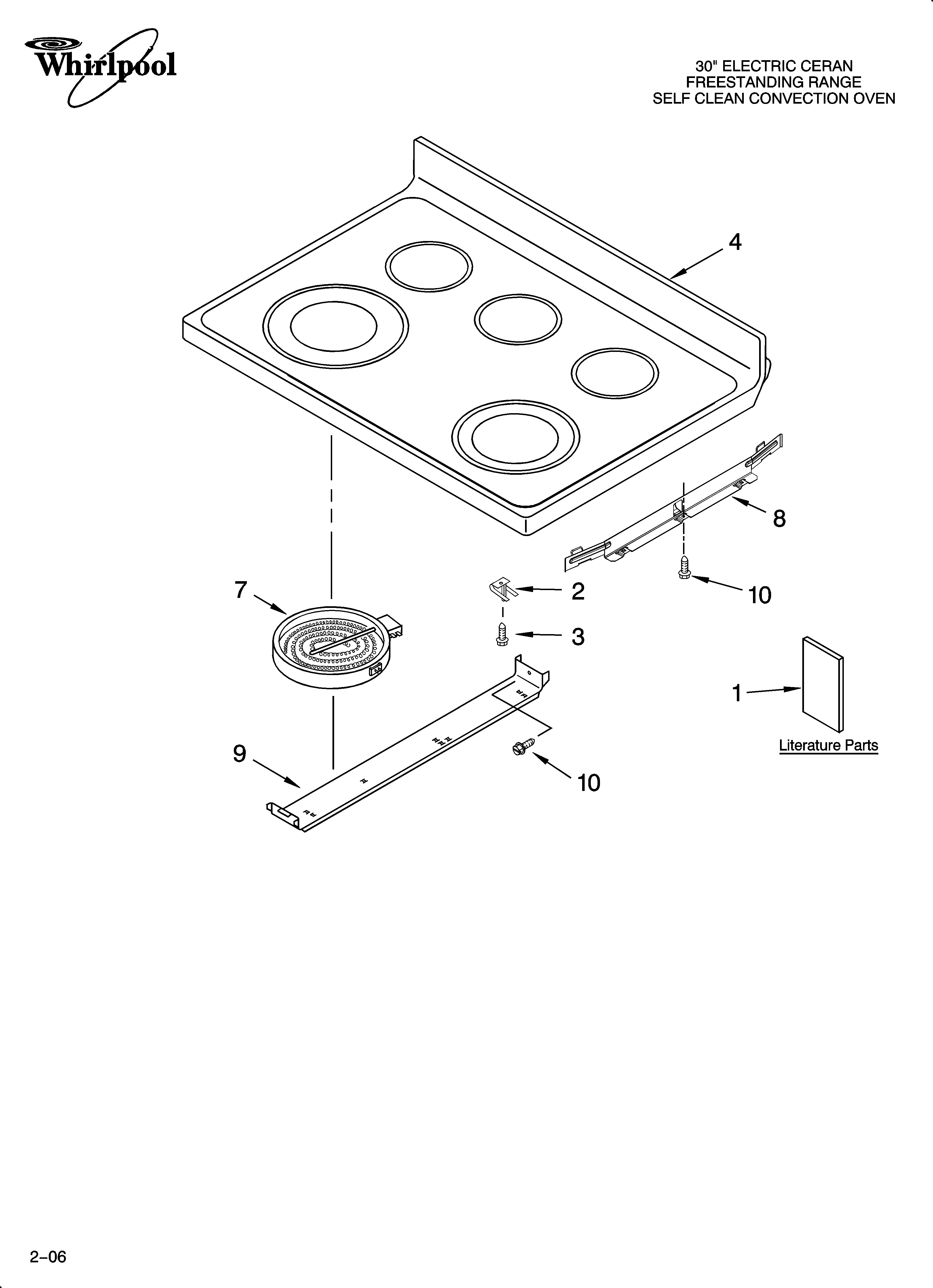 Cooktop parts