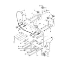 Whirlpool GS563LXSS0 manifold parts diagram